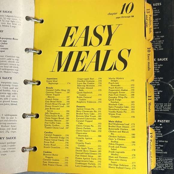 Vintage Better Homes and Gardens Red Checkered Cookbook - Picture 10 of 17